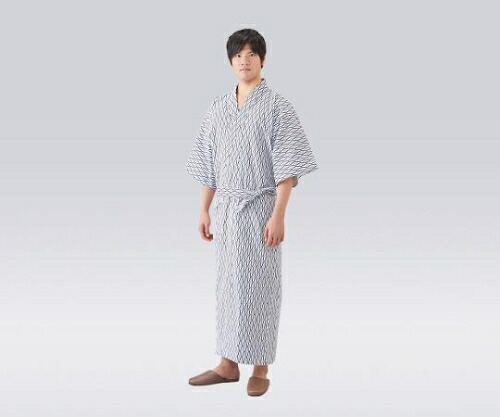 オオサキメディカル ガーゼ寝巻 男性用LLサイズ　74514　4971032745145　介護衣料 介護用品