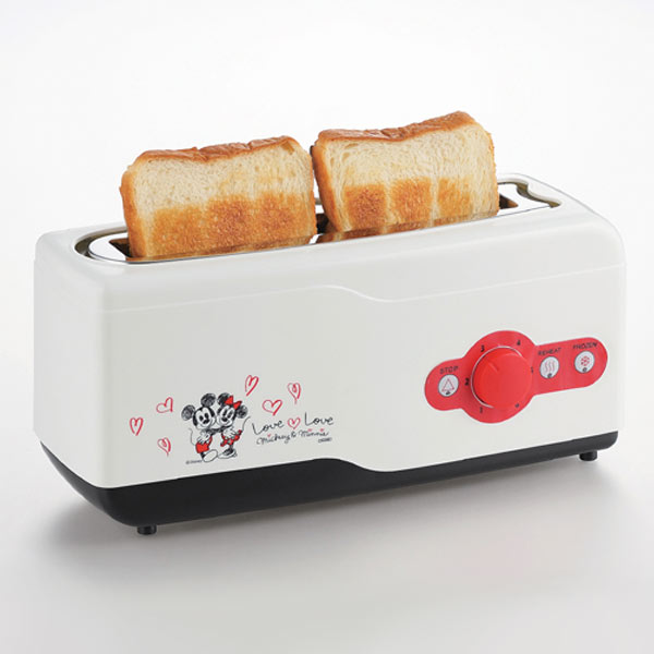 爆売り 新品 Love Love Mickey Minnie ポップアップトースター Mm 3 日本公式品 Kediamd Com