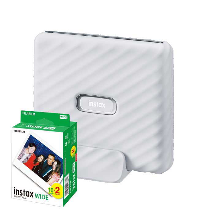 (フィルム20枚付)富士フィルムinstax Link WIDEASHWHITE 楽天市場】(フィルム20枚付)富士フィルム チェキリンクワイド アッシュ