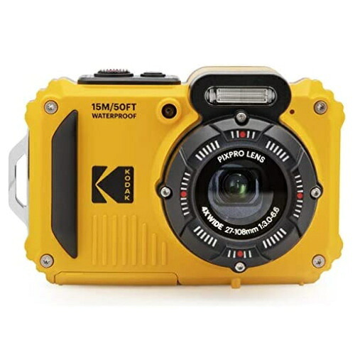 コダック kodak コンパクトデジタルカメラ PIXPRO WPZ2 雨合羽 防塵 耐衝撃 CALS流行り物 黄色