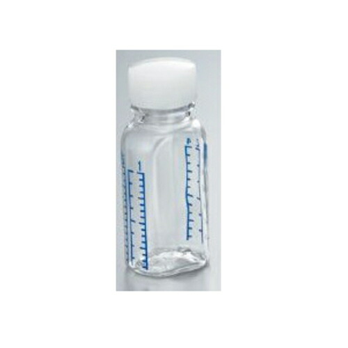 クリアボトル投薬瓶（カラー目盛付き・未滅菌）30mL 260本 未滅菌 1箱（260本入） 投薬用品 与薬用品 施設備品