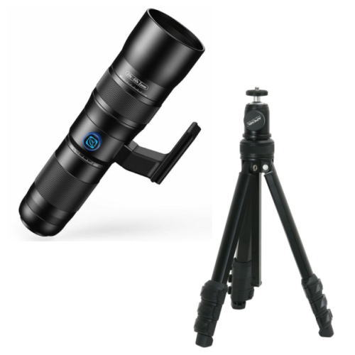 APEXEL スマートフォン用望遠レンズ APL-T20-60X 20から60倍光学ズーム