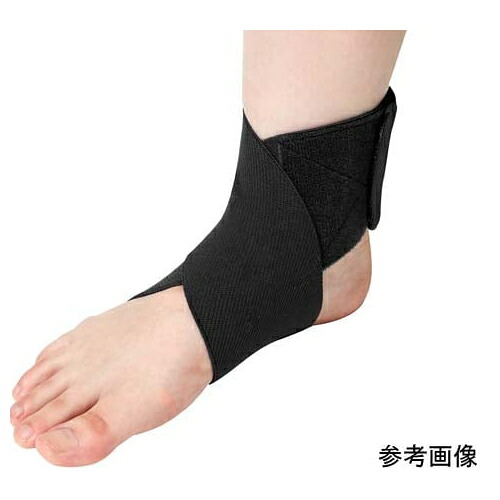竹虎 足蝶つがいくっ付けるダンス楽隊 ソフラウルファーエイト 黒いこと 3L大きさ 1入れもの(6枚入) 038086 整形外科学備品 介護備品
