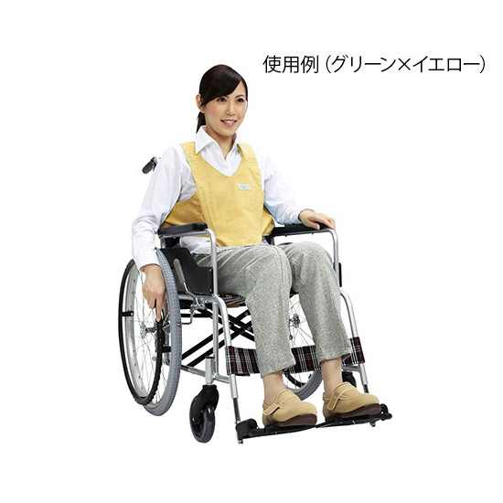 フットマーク　車いす用ワンタッチベルト　キーパーII　パープル×モカ 　403654-132　4549707204633
