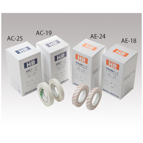 日油技研工業　HPSP(R)滅菌テープ 18mm×50m 12巻入　AE-18　4560126090133