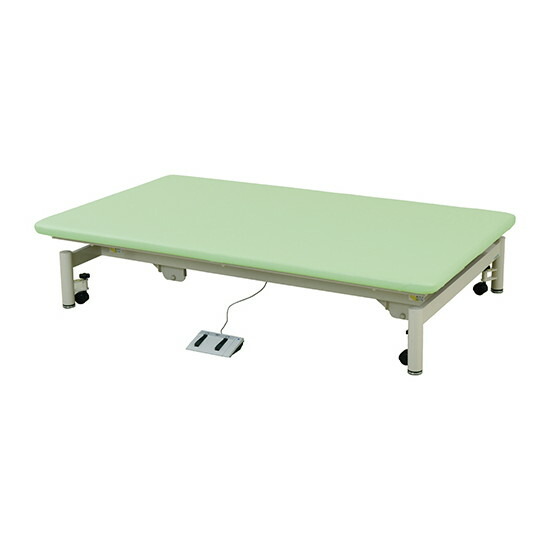ナビス(アズワン) かどまる訓練台(電動昇降) ライムグリーン 1200×2000×400〜750 TDP-LG 4589638301087