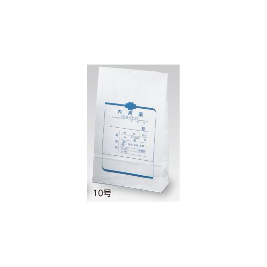 内用袋（角底）10号 500枚入 220 10号 マチ付きです　4582272012203 10,321円