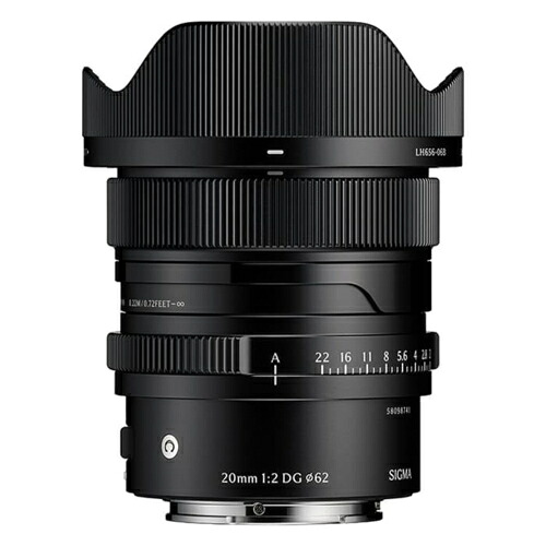 シグマ SIGMA 20mm F2 DG Contemporary ソニーEマウント 単焦点レンズ