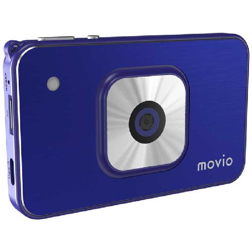 ナガオカ MSL600BL ブルー 厚さ9.5mm超薄型形状スリムデジタルカメラ movio｜特価COM