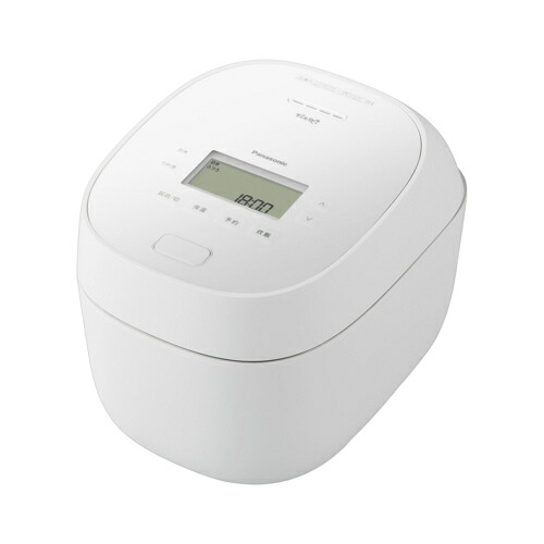 パナソニック(Panasonic) SR-N518E-W白いこと 変数翦断応力IHジャー炊飯器 おどり炊き 1升 食洗機で洗えるワンタッチ上蓋 金剛石竈釜 内窯3年引き請ける