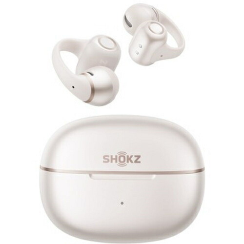 【長期保証付】Shokz(AfterShokz)(ショックス(アフターショックス)) OpenDots 2 パールホワイト 完全ワイヤレスイヤホン SKZ-EP-000070 イヤーカフ型 11.8mmドライバー Bluetooth対応|特価COM