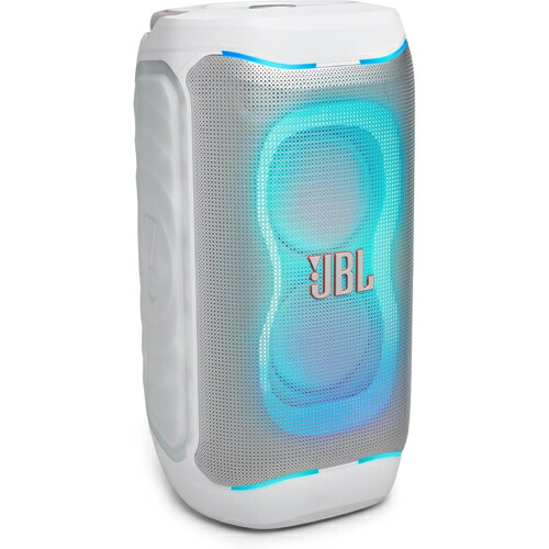 JBL(ジェイ ビー エル) JBL PartyBox 130 WH ホワイト Bluetoothスピーカー 最大200W JBLPB130WHTJN 折りたたみ式ハンドル搭載 IPX4防水|特価COM