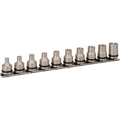 ＴＯＮＥ(トネ) HATXE310 インパクト用トルクスソケットセット ホルダー付 10pcs 6,522円
