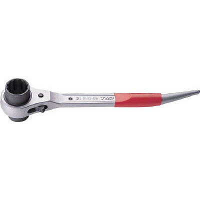 トップ工業 RM-17X19A アルミショートラチェットレンチ 17X19mm