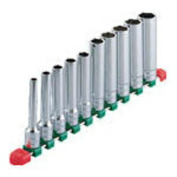 京都機械工具  TB4L10E 12.7sq.ディープソケットセット 10コ組 TB4L10E
