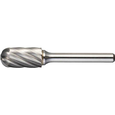 トラスコ中山 TA2C190 超硬バー 先丸円筒型 Φ19X刃長25X軸6 アルミカット TA2C190
