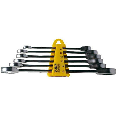 トップ工業  RCW-6000 6丁組ラチェットコンビセット RCW6000