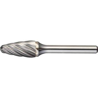 トラスコ中山 TA6C190 超硬バー タマゴ型 Φ19X刃長25X軸6 アルミカット TA6C190