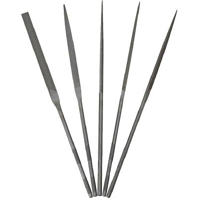 ツボサン KA00556T 精密ヤスリ 5本組 角