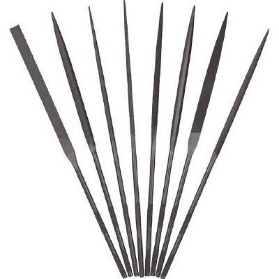 ツボサン MA00856T 精密ヤスリ 8本組 丸 MA00856T