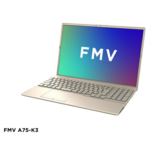 【長期保証付】富士通 FUJITSU FMV Note A FMVA75K3GA 16.0型 Win11Home Corei5 メモリ16GB SSD256GB Office オプション付 ブライトブラック A75-K3|特価COM