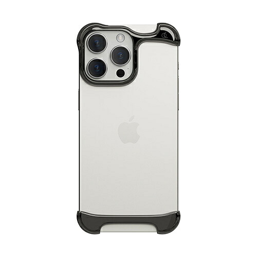 ロアインターナショナル roainternational AC27046I16PM グラファイト iPhone 16 Pro Max用 バンパーケース Arc Pulse アルミ