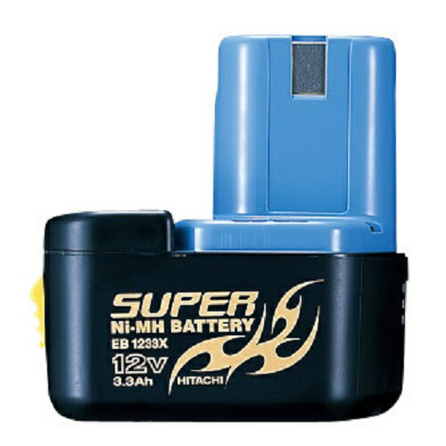 【対象ショップ限定 先着1000円OFFクーポン】ハイコーキ HiKOKI EB1233X スーパー水素電池 EB1233X