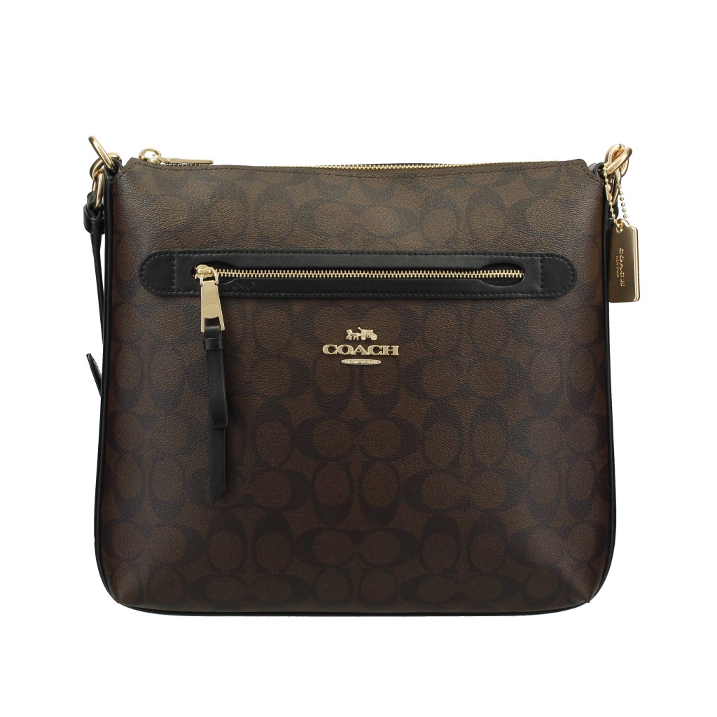 在庫処分大特価 Coach Outlet コーチアウトレット ショルダーバッグ レディース ブラウン ブラック F775 Imaa8 スペシャルオファ Www Purpleforparents Us