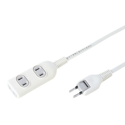 サンワサプライ TAP-3W3N 電源タップ 3個口 3m画像