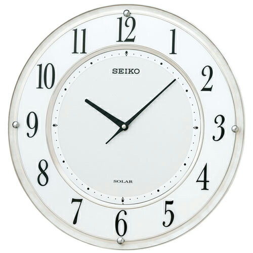 セイコー SEIKO SF506W ソーラー電波掛け時計 SF506W