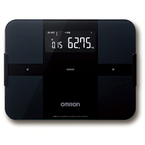 オムロン(OMRON) KRD-608T2-BK ブラック 体重体組成計 カラダスキャン|特価COM