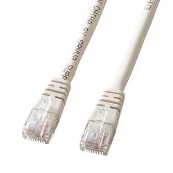 サンワサプライ KB-T5T-50N ライトグレー エンハンスドカテゴリ5単線LANケーブル 50m KBT5T50N