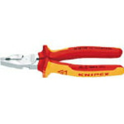 クニペックス ＫＮＩＰＥＸ 0206-200 1000V絶縁強力型ペンチ 200mm 0206200