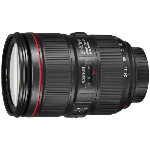 【長期保証付】CANON キヤノン EF24-105mm F4L IS II USM キヤノンEFマウント 標準ズームレンズ EF24105F4LIS