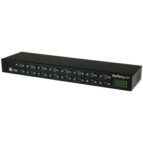 StarTech はやりっ児テック ICUSB23216FD 黒いこと USB繋ぎ合わせる16界面禾穀類RS232C取り替えっここしき ICUSB23216FD