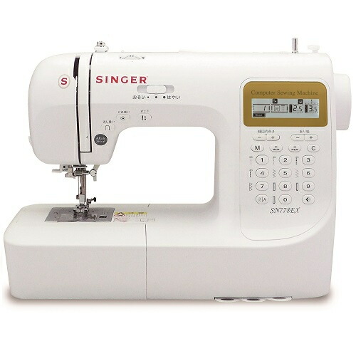 【長期保証付】【対象ショップ限定 先着1000円OFFクーポン】シンガー SINGER SN778EXコンピュータミシン SN778EX 27,873円