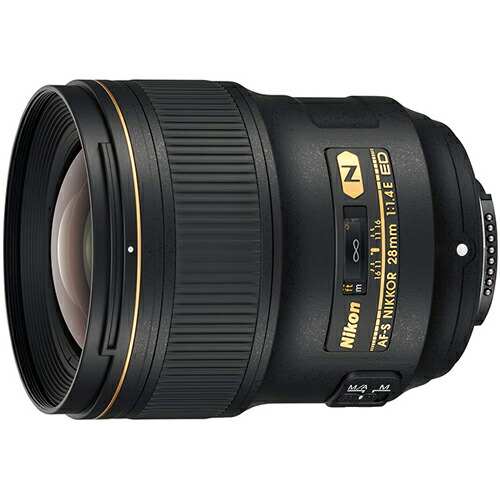 【長期間引き受ける付】ニコン Nikon AF-S NIKKOR 28粍 f/1.4E ED ニコンFマウント大口径広角単興味の中心水晶体 AFS2814E