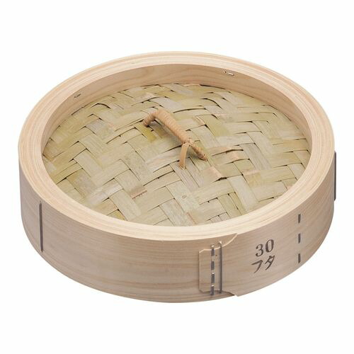 遠藤商事 桧 中華セイロ 蓋 30cm 4905001238925