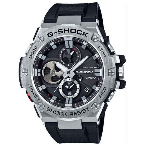 【長期保証付】CASIO カシオ GST-B100-1AJF G-SHOCK ジーショック 国内正規品 G-STEEL メンズ 腕時計 GSTB1001AJF