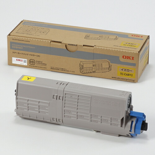 楽天市場】OKI TC-C4AY2 純正 トナーカートリッジ イエロー 大 : EC