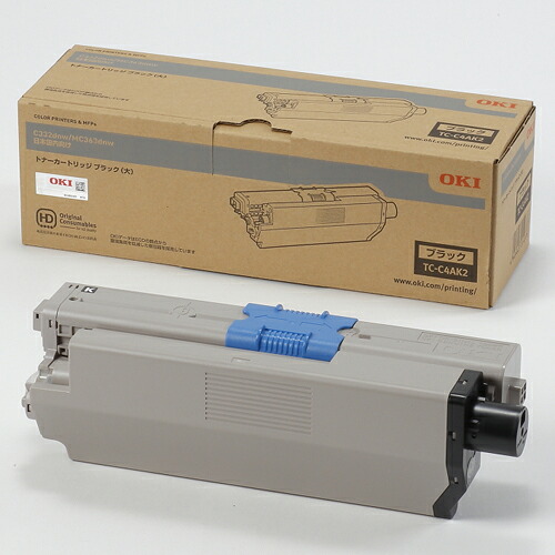 OKI TC-C4AK2 純正 トナーカートリッジ ブラック 大 TCC4AK2