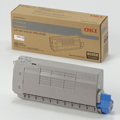OKI  TC-C4CK2 完全無欠 トナーカートリッジ 黒いこと 大 TCC4CK2