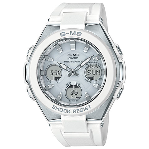 CASIO カシオ MSG-W100-7AJF BABY-G ベイビージー 国内定め事品 ソーラー レディース ウオッチ MSGW1007AJF