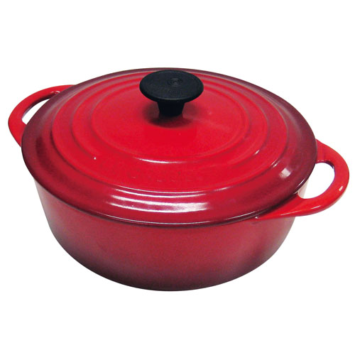 男性に人気 ル クルーゼ Le 22cm チェリーレッド 両手鍋 Ih対応 ロンド ビス ココット Creuset Qbdworks Com