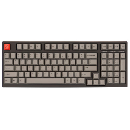 ARCHISS(アーキス) AS-KBM98 LRGB(黒 グレー) Maestro 2S 赤軸 有線キーボード 英語配列 98キー