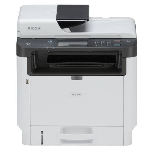 リコー RICOH RICOH SP 3700空想科学小説 モノクロレーザ結びあわせる機 A4/USB/ローカルエリアネットワーク/FAX SP3700空想科学小説
