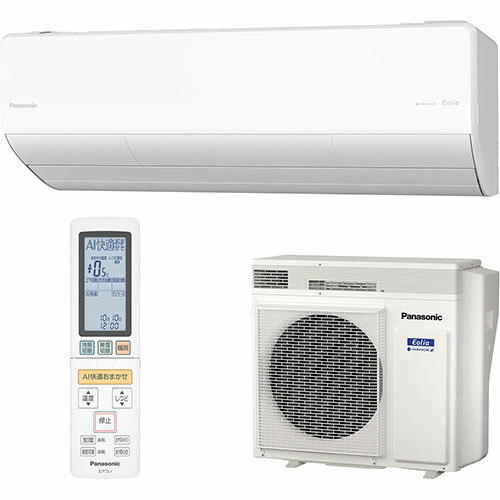 【標準工事費込】【長期保証付】パナソニック Panasonic エアコン 23畳用 7.1kW パナソニック Eolia エオリア CS-LV716D2-W クリスタルホワイト 電源200V|特価COM