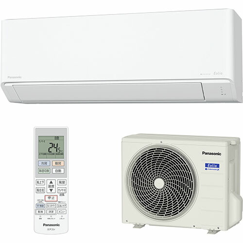 【対象ショップ限定 先着1000円OFFクーポン】パナソニック Panasonic エアコン 6畳用 2.2kW パナソニック Eolia エオリア CS-226DJR-W クリスタルホワイト 電源100V[配送のみ/設置工事なし]