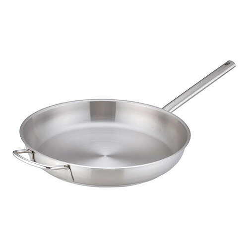 遠藤商事  感応作用18-8フライパン 40糎 4905001111617 キッチン用品・食器・調理器具-フライパン