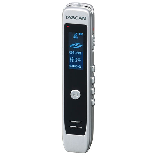 TASCAM タスカム VR-01-S しろがね色 集積回路リコーダー 8GB VR01S